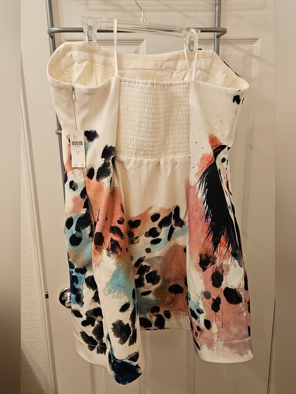 NWT Maeve Strapless Horse Mini Dress--XL - Picture 4 of 10